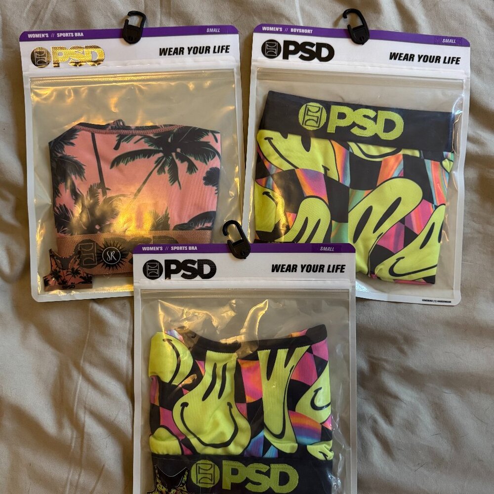 PSD Women's Sports Bra and Boxers